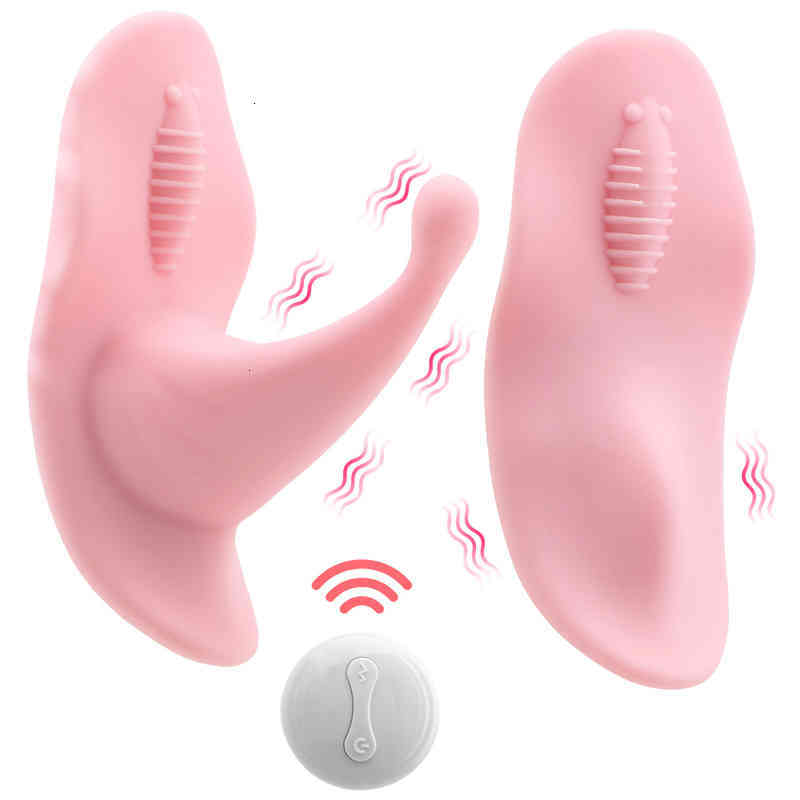 Sex toys Vibrator Massager Toys Female Wireless Remote Control Clitoris Stimulator Orgasm Masturbation Device Butterfly Pants Portable-image-795310136