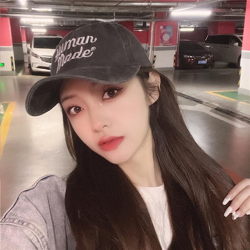 

Ball Caps Washed Old Retro Summer Sun Protection American Gray Tone Duck Hat Japanese Street Youth Baseball, Common grey