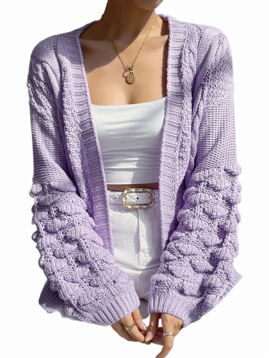 

Women's Sweaters cable Knit Drop Shoulder Duster Cardigan n3Uo#, White