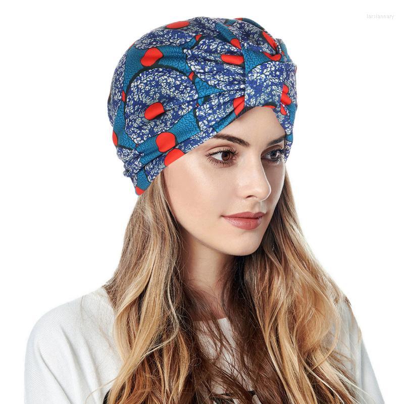 

Ball Caps Women Knot Fashion Pleated Turban Cap Headwrap Sleep Hat Dishonored