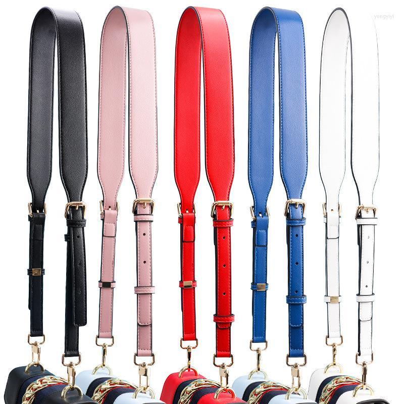 

Bag Part Parts & Accessories Genuine Leather Wide Shoulder Strap Solid Color Adjustable Length 106cm-125cm Women