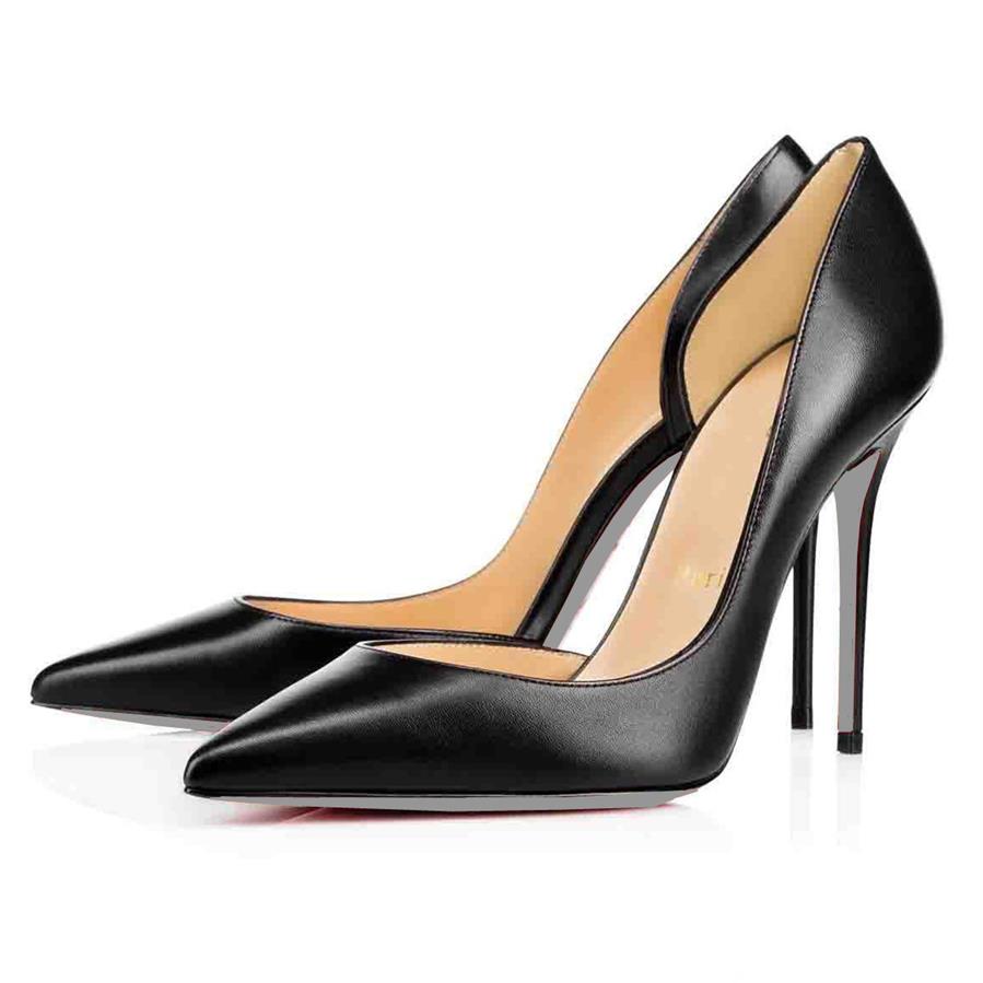 

Black Nude Patent Leather Glitter Women Shoes RedBottom Iriza Shoes Italy Luxury Men Red Soles High Heels Side- Party Dress Fl235s, Redbottom 10