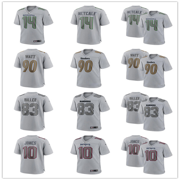 

Jersey San Francisco''49ers''Nick Bosa George Kittle Trey Lance Deebo Samuel Fred Warner Brandon Aiyuk Jerry Rice Atmosphere Fashion football Silver, Mens