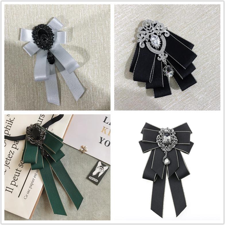

Bow Ties Korean Tie Suit Shirt Diamond Trendy Men Men's Women's Custom Distribution