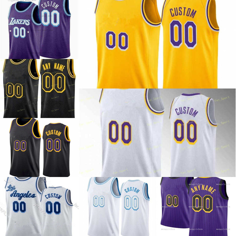 

Basketball Jersey 75th Mens Womens Youth Los Angeles''Lakers''1 Trevor Ariza 4 Rajon Rondo 39 Dwight Howard 10 DeAndre Custom, Color