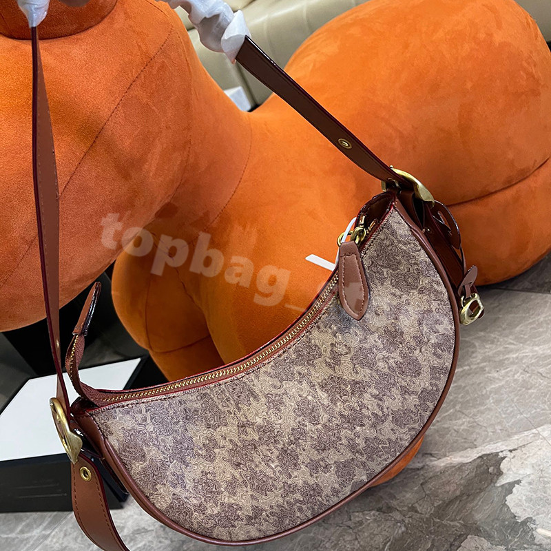 Light Luxury Designer Shoulder Bag Ladies Fashion Printing Solid Color Handbag Advanced Retro Large Capacity