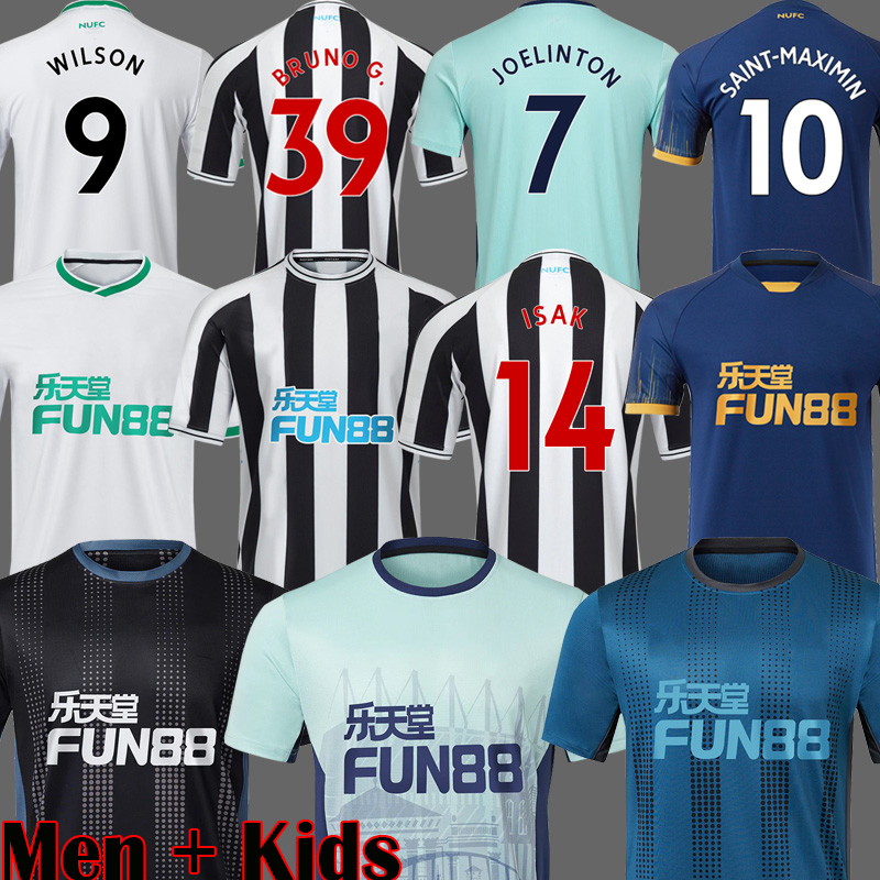 

Newcastle 130 Years ISAK Soccer Jersey Limited Edition BOTMAN 22 23 WOOD BRUNO WILSON 2022 2023 JOELINTON NUFC Football Shirt MAXIMIN TRIPPIER Men kit Kids Equipment, Away