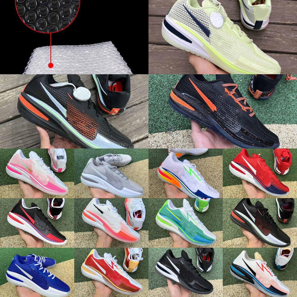 

Mens Running Shoes Designer Crimson ZOOM G.T. Cut Mens Basketball Shoes GT White Black Laser Blue Violet Bright Green Grinch Think Pink Ghost University Yellow, Bubble package bag