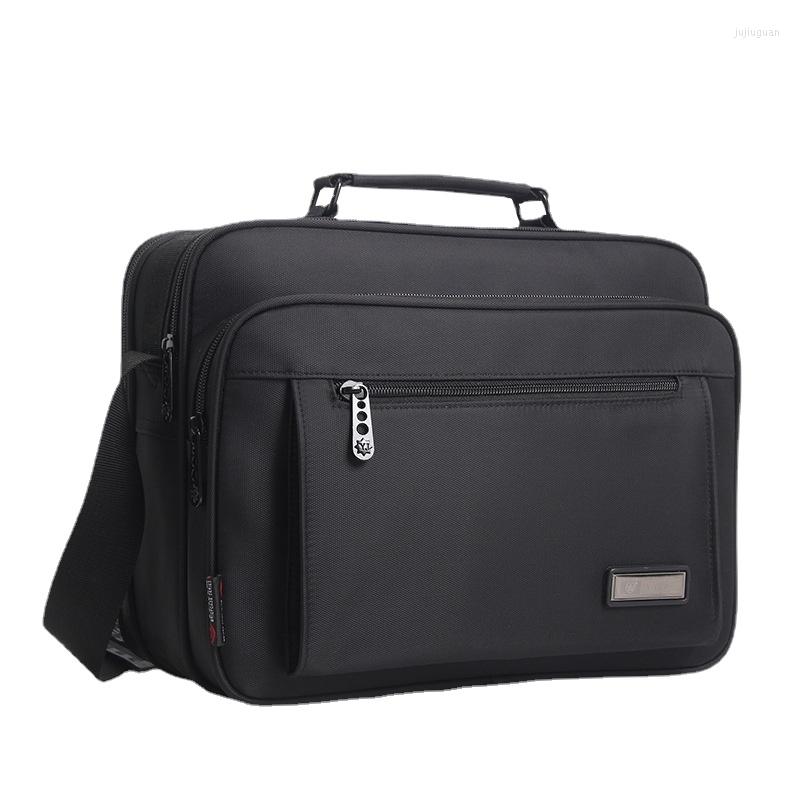 

Briefcases Waterproof Black Men Briefcase High Quality Brand Shoulder Bags For Women Messenger Bag Men's Crossbody BolsoHombre2022, 3213-black