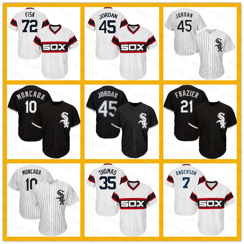 

college White Sox Jersey 45 Michael 74 Eloy Jimenez 8 Bo Jackson 10 Yoan Moncada 79 Jose Abreu 7 Tim Anderson 35 Frank Thomas 21 Todd Frazie, Qingcang