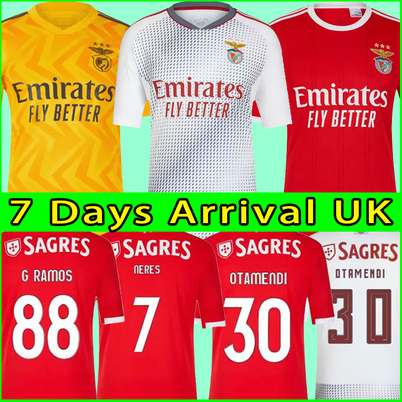 

22 23 Benfica Soccer Jersey EVERTON PIZZI Camiseta SEFEROVIC A.ALMEIDA DARWIN 2022 2023 Football shirts OTAMENDI TAARABT GABRIEL CHIQUINHO men kids maillots, Away
