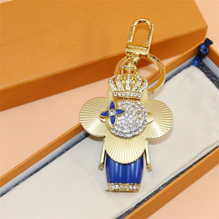 

High quality brand designer key chain fashion drop oil metal pendant car chain charm bag keychain jewelry gift accessories2931