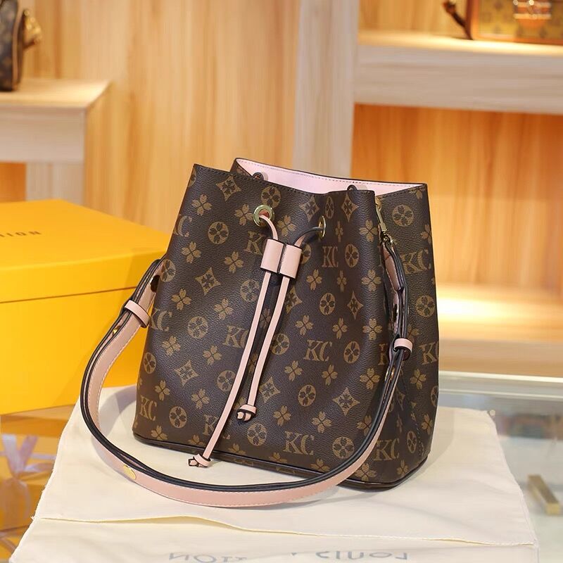 

Designer New Luxury Purses Women Genuine Handbags Bag Fashion Tote Crossbody Shoulder Bucket Bags Leathe Cwwlb, Red