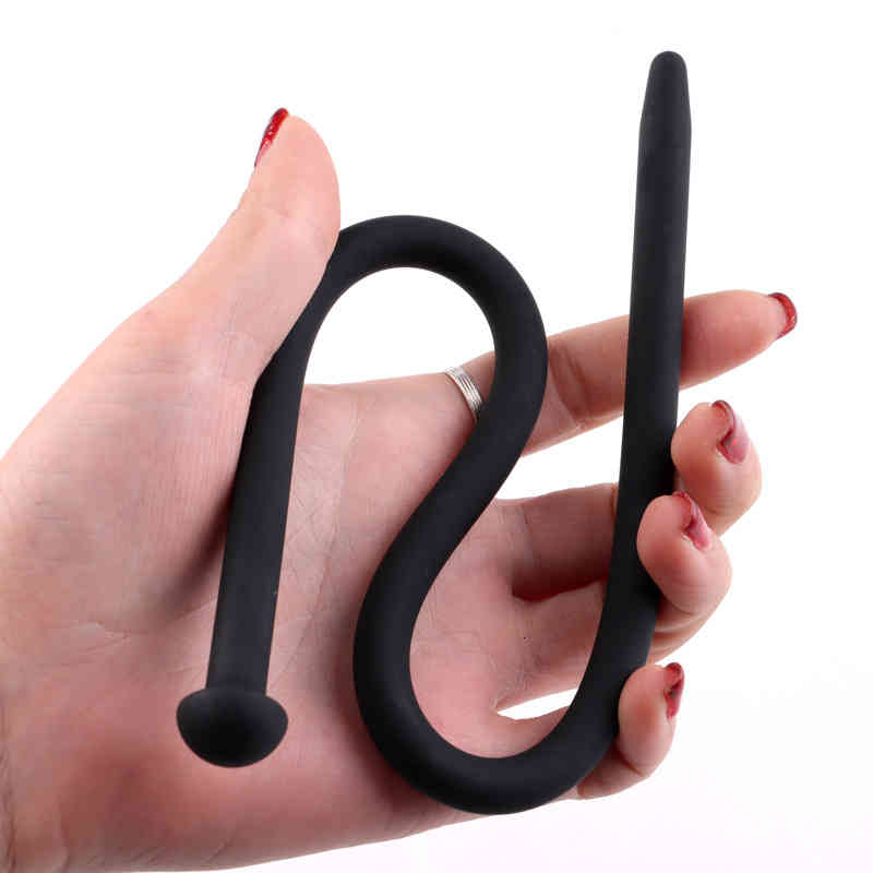 Massager Vibrator Sex Toys Cock Silicone Dilator Sounding Penis Plug Insert Uret-image-795341479