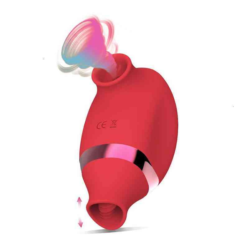 Sex toys Vibrator Massager Toys Female Clitoris Double Stimulation Nipple and Tongue Sucking Toy-image-795311911