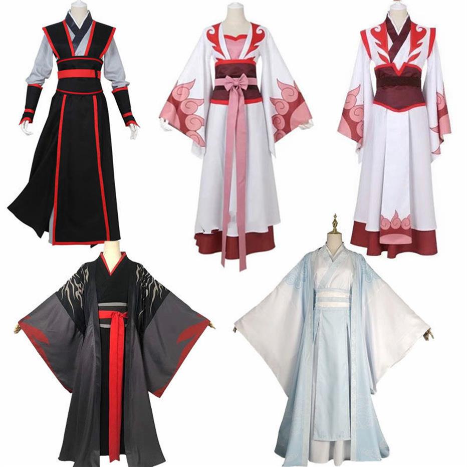 

Chinese Anime Mo Dao Zu Shi Cosplay Wei Wuxian Young Lan wangji Jiang cheng Wen Ning Dao Mo To Shi Cosplay Costume2752