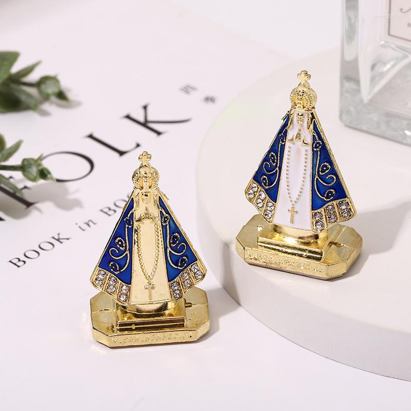

Charms Church Relics Jesus On The Stand Cross Wall Crucifix Antique Home Chapel Decor Virgin Mary Zinc Alloy Material Wholesale