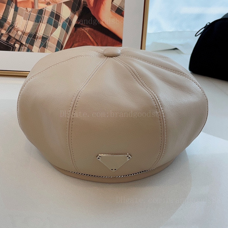 

Designer Fashion Street Hats bucket luxury baseball cap bonnet Artificial Pumpkin Fisherman 's cap wholesale Casquette Black Faux Leather Design Ball, 1#