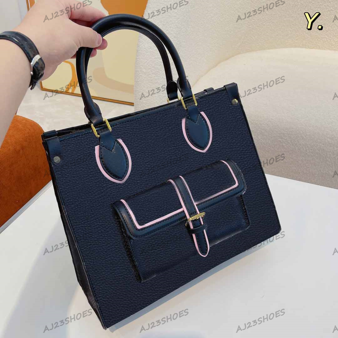 

OnTheGo MM Bags M46154 Handbags Fall For You 2022ss Womens Luxury Designer Monograms Totes On The Go Shopping HandBag 35cm, 01