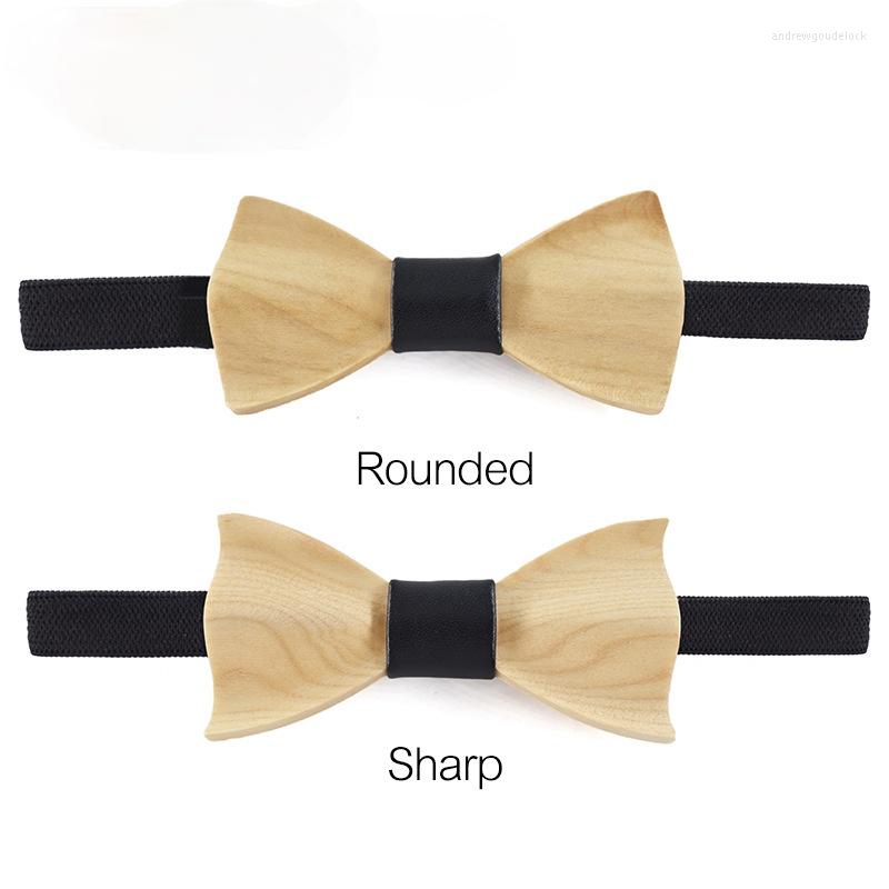 

Bow Ties Children's 3D Wooden Tie Boys Girls Dress Shirt Suit Gift Set For Child In A Box
