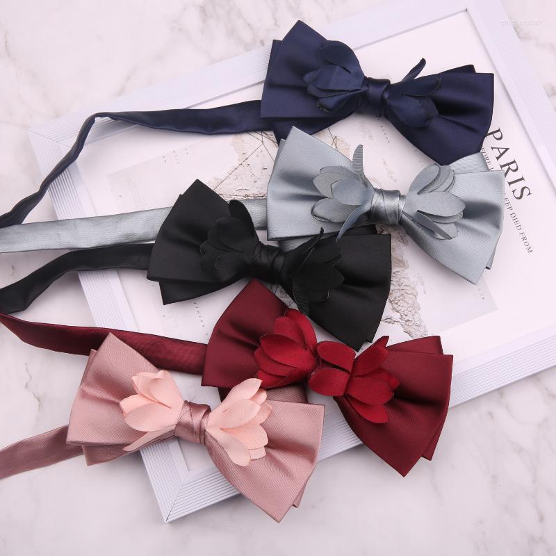 

Bow Ties Crimson Pink Black Tie Male Wedding Fashion British Bridegroom Korean Host