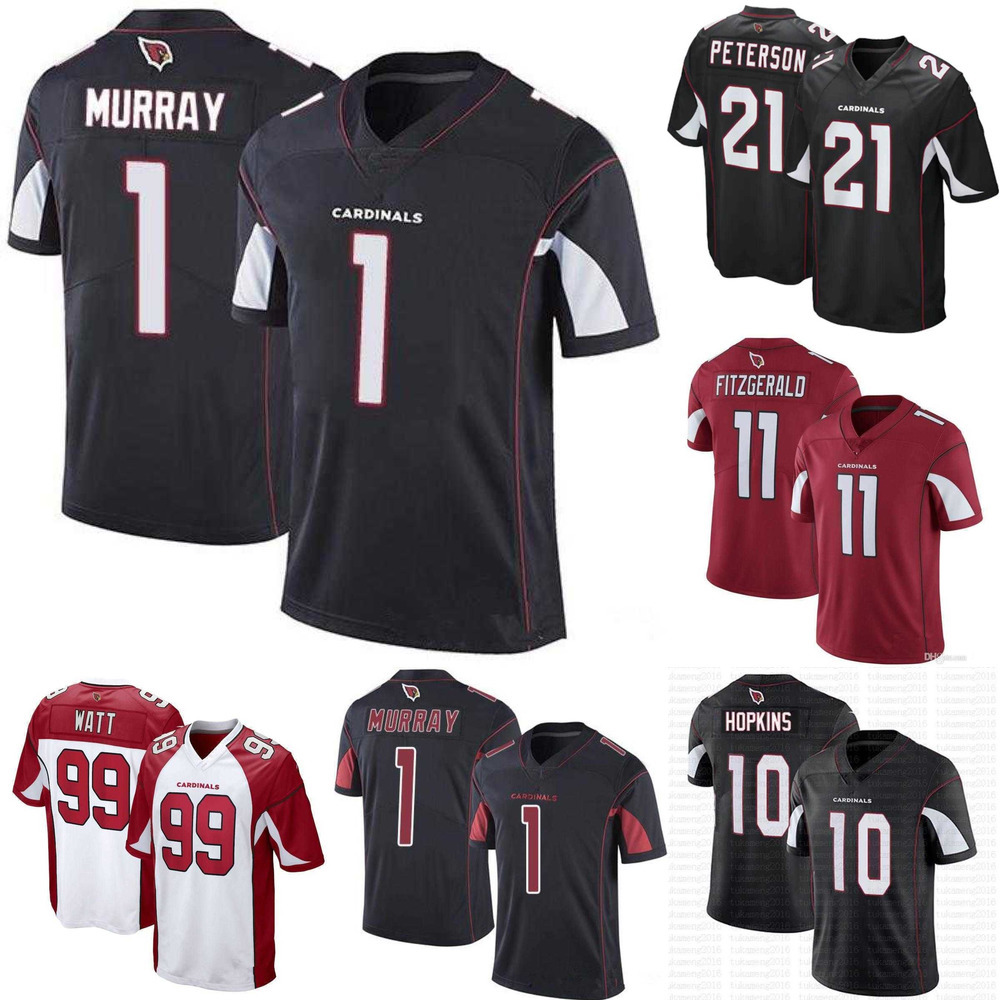 

Football Jerseys Arizona''Cardinals''men women youth 1 Kyler Murray 99 J.J. Watt 11 arry Fitzgerald 21 Patrick Peterson 10 DeAndre Hopkins Jersey, Color