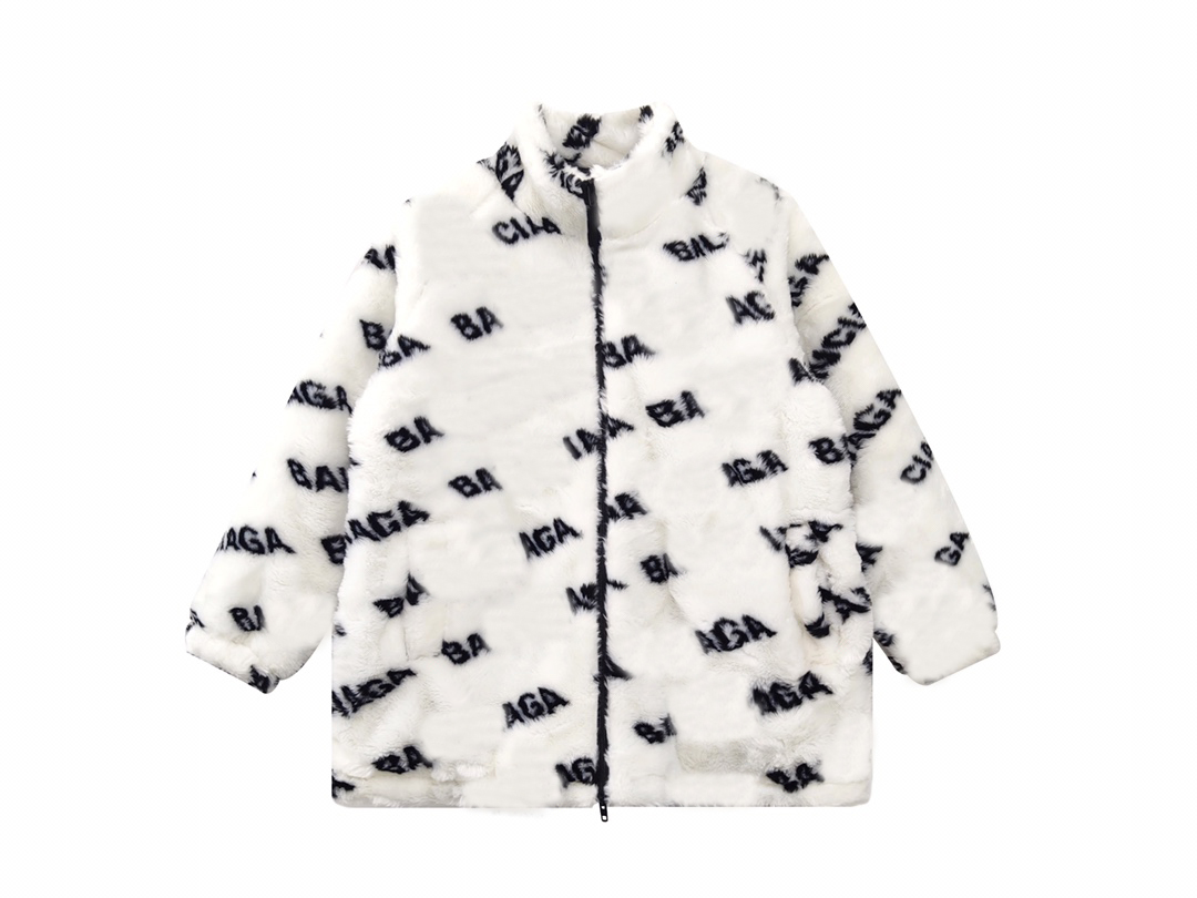 

Parisian Designer Men' Fur Classic Lamb Thermal Jacket Women' Back Ba Print Thermal Top Dress, Supplement (not shipped separately)