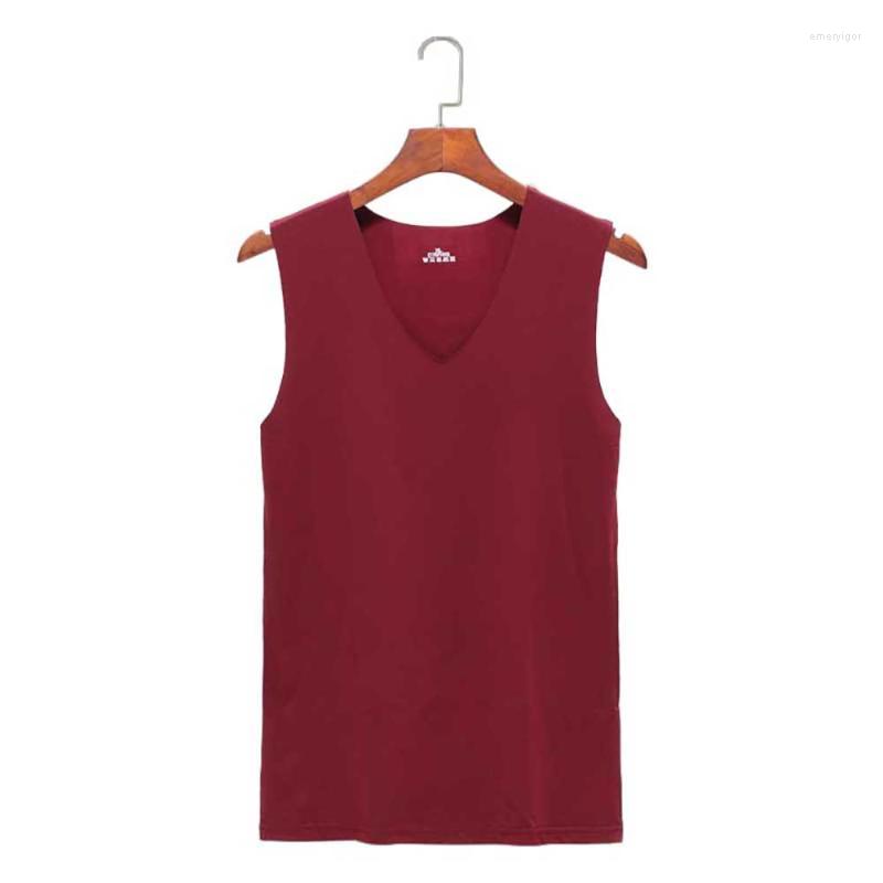 

Men's Tank Tops Fashion Summer Vest Men Casual Slim Fits Tees Elastic Tight Waistcoat Streetwear Male Clothing, White