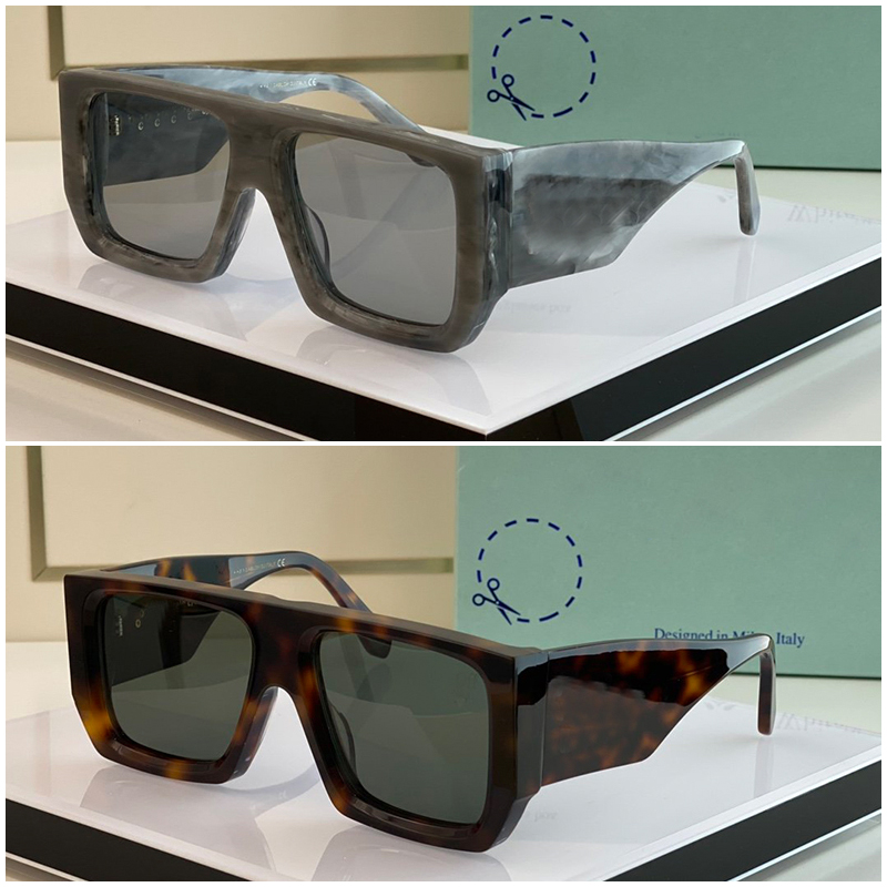 Sunglasses large frame head Womens sunglasses for women Fashion ins net red same men and Classic retro design glasses OW40018U top quality Simple