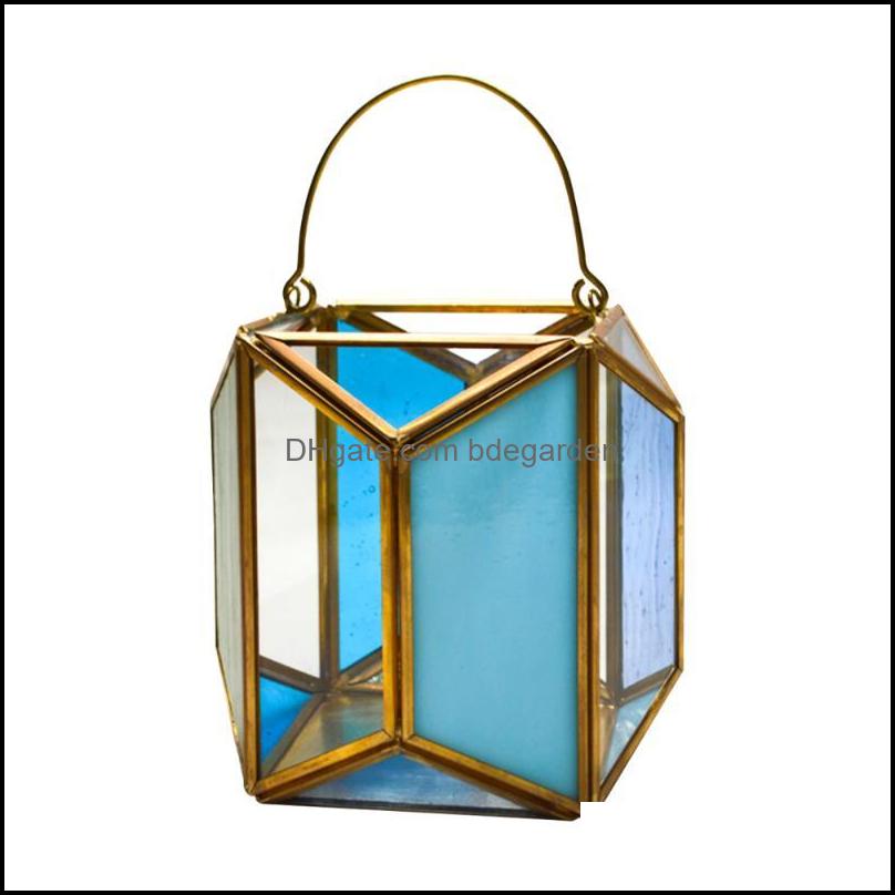 

Candle Holders Candle Holders Lantern Tea Light Stand Candleholders Geometric Trapezoid For Living Room And Bathroom Decoration Candl Dh4As