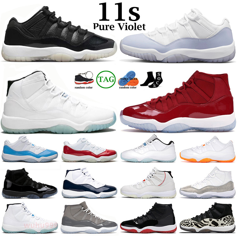 2022 11 11s Chaussures de basket-ball pour hommes Sneaker Cherry Cool Grey 25e anniversaire Sports Femmes Blue Gamma Blue et entraîneurs EUR 36-4