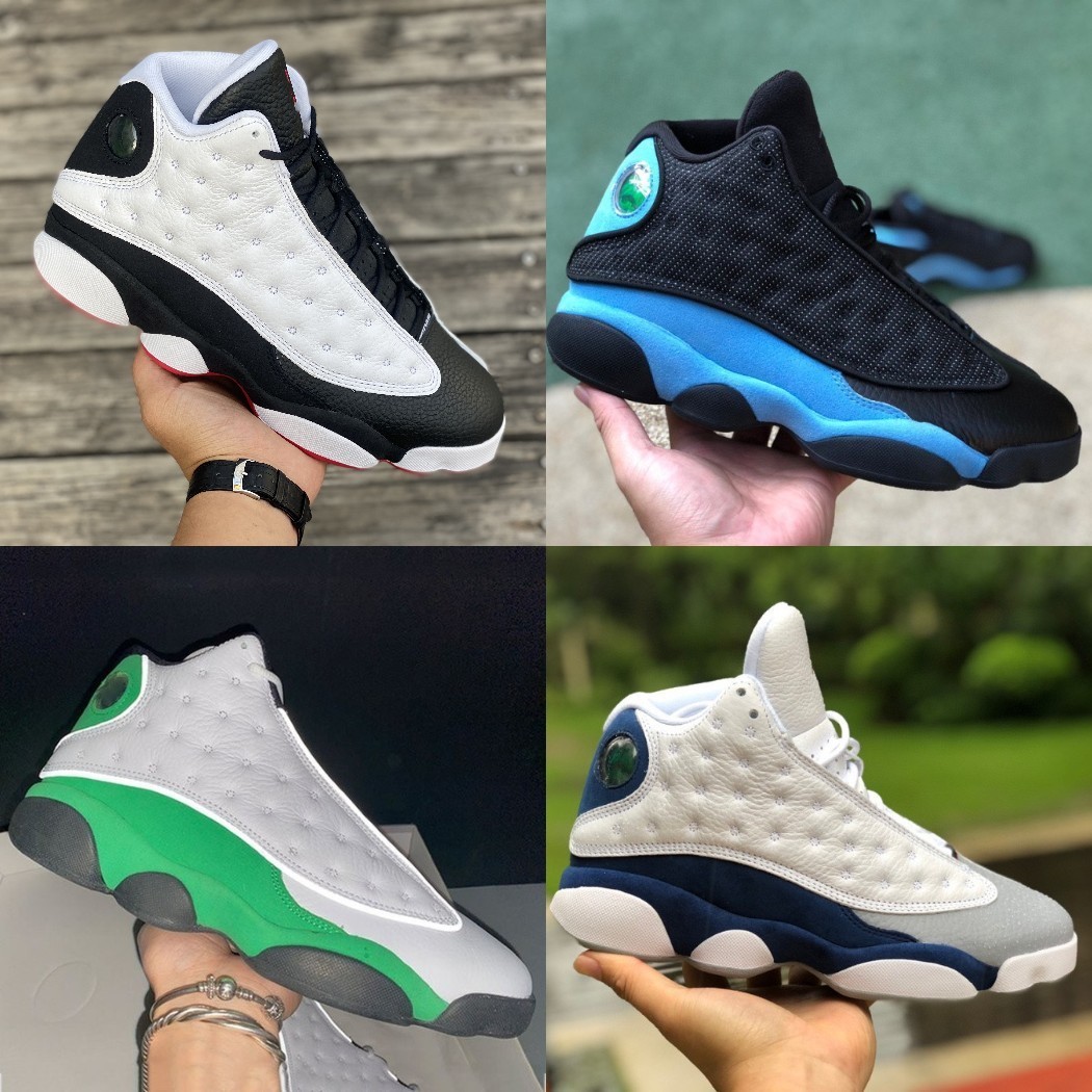 

SALES 2021 Newest Arrival Basketball Shoes Sandals Jumpman 13 13s Court Purple Bred Lucky Green Flint Jumpman Mens Women Starfish Trainers Retro Outdoor Designer