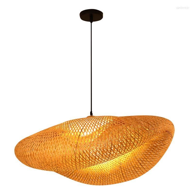 

Pendant Lamps Japanese Style Chandelier Coffee El Bar Store Ceiling Light Decor Bamboo In Chinese Zen Tea Room Decoration Home