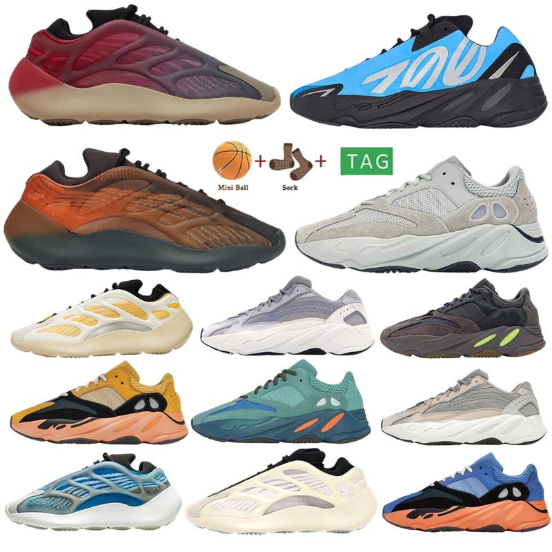 700 V2 Sneakers Designer Running Shoes Men's Women's Blue Orange Black White Beige Sneakers High Quality