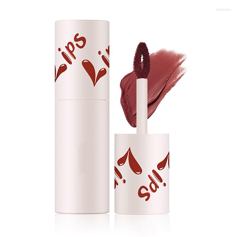 

Lip Gloss 18 Colors Matte Liquid Lipstick Makeup Set Long-Lasting Wear Non-Stick Cup Not Fade Waterproof Tint Care Cosmetics, 09