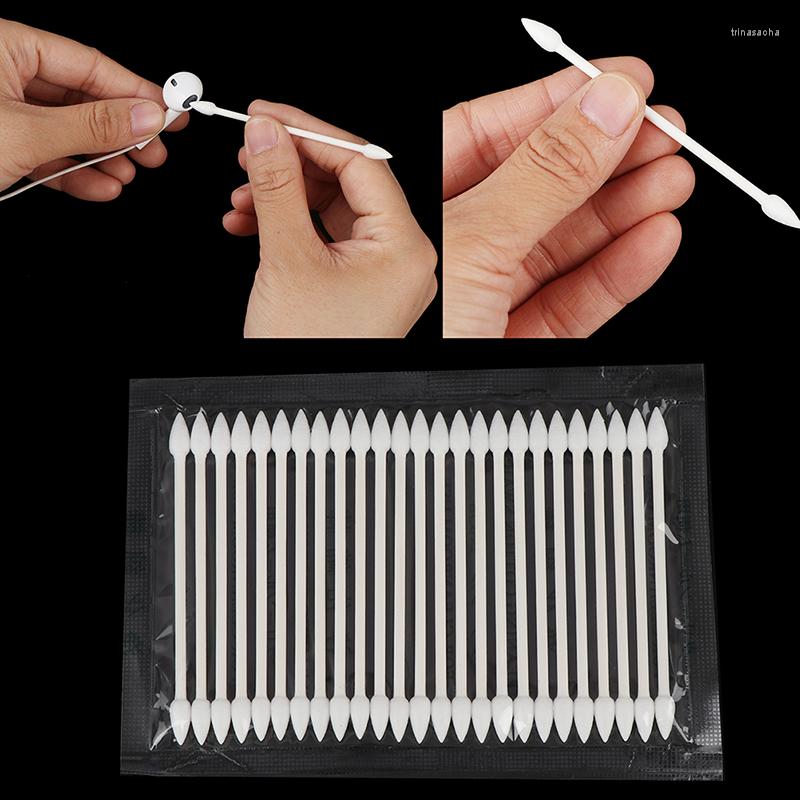

Makeup Tools 25Pcs Cotton Disposable Stick Cleaning Tool For Earphone Charge Port Ear