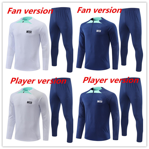 

LUKAKU soccer training suit 22 23 BARELLA VIDAL LAUTARO ERIKSEN INTERS DZEKO CORREA AWAY THIRD MILANS UNIFORMS football shirt 2022 men kids kit