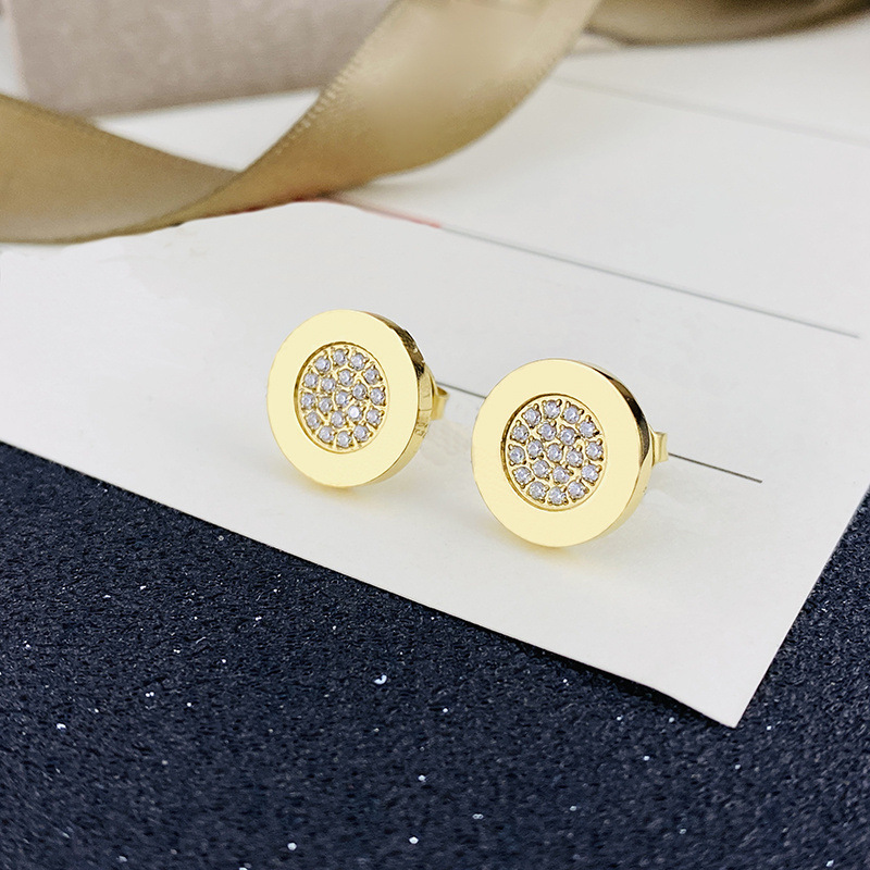 

hoop earrings for women ear stud designer earrings jewelry rosemengmeng luxury womans and mans circular black white green diamond earring designers