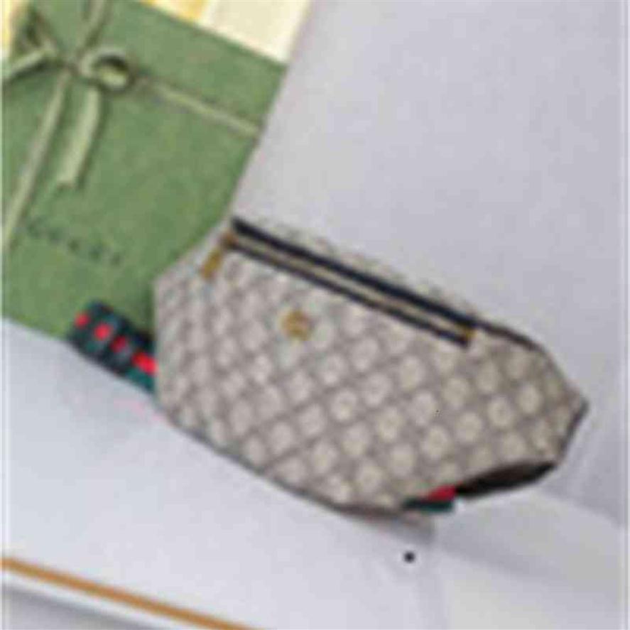 

Luxury design Men Ophidia Waist Bags Letter Embossing shoulder bag 598113 9202 real leather canvas Belt Bags Retro Bamboo chest bag Pou275P, Picture show