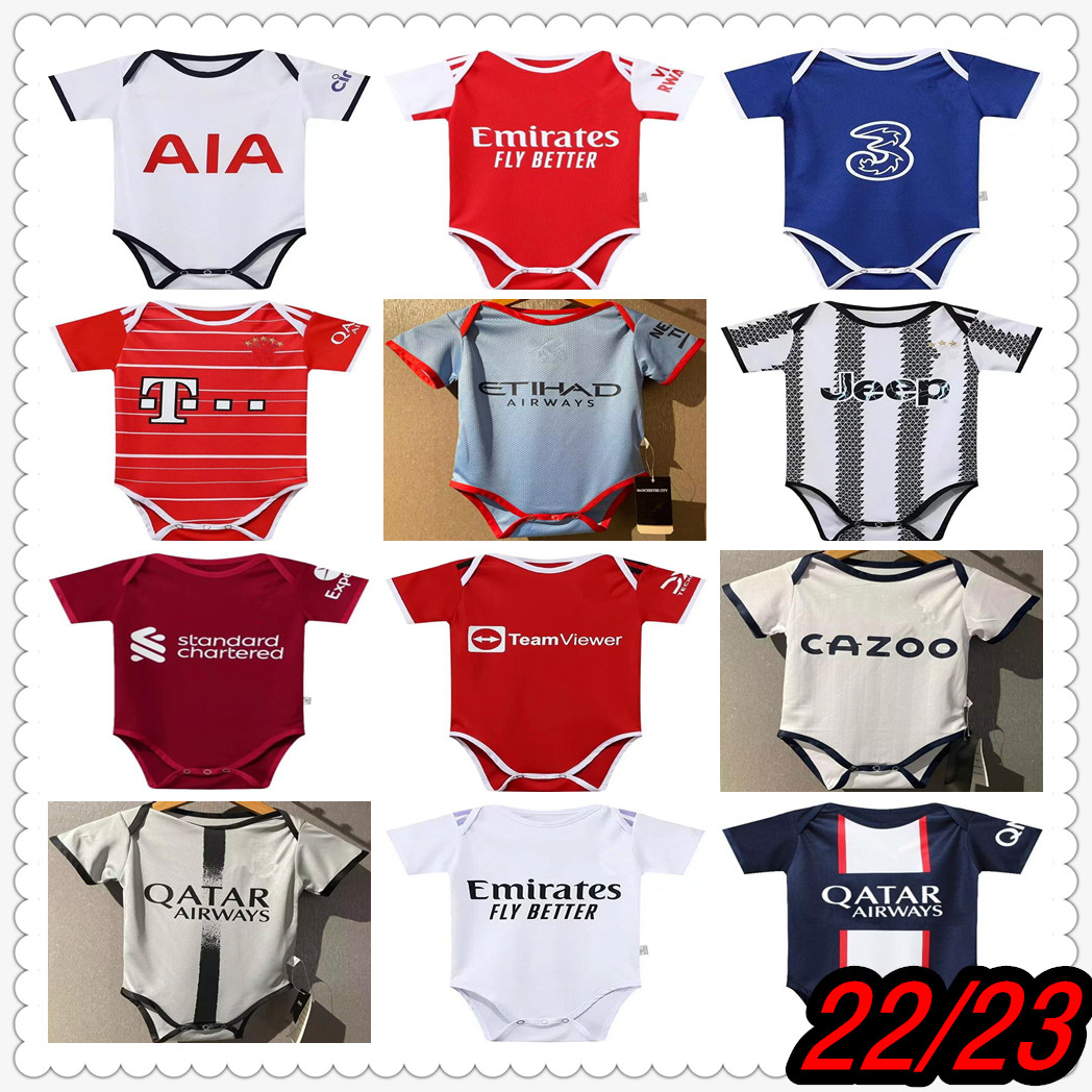

2223 kids football kits baby jerseys 22 23 soccer jersey maillot foot shirt camisa de futebol Trainers shorts 999