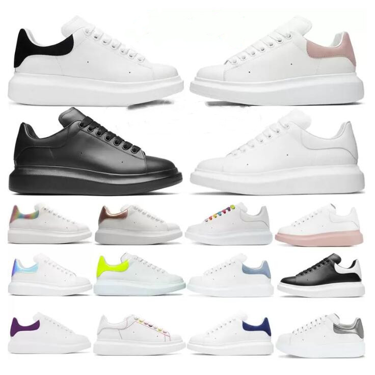 

Designer oversized sneaker Casual Shoes White Black Leather Luxury Velvet Suede Womens Espadrilles Trainers mens women Flats Lace Up Platform Sneakers 36-45, Please contact us