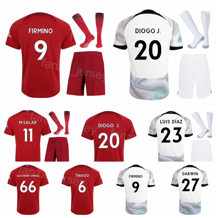 

Club Man Youth FIRMINO Soccer Jersey Set DIOGO JOTA DIAZ ALEXANDER-ARNOLD ROBERTSON HENDERSON ALCANTARA FABINHO MILNER BECKER NUNEZ SALAH Football Kits LiWuPu, Men with patch