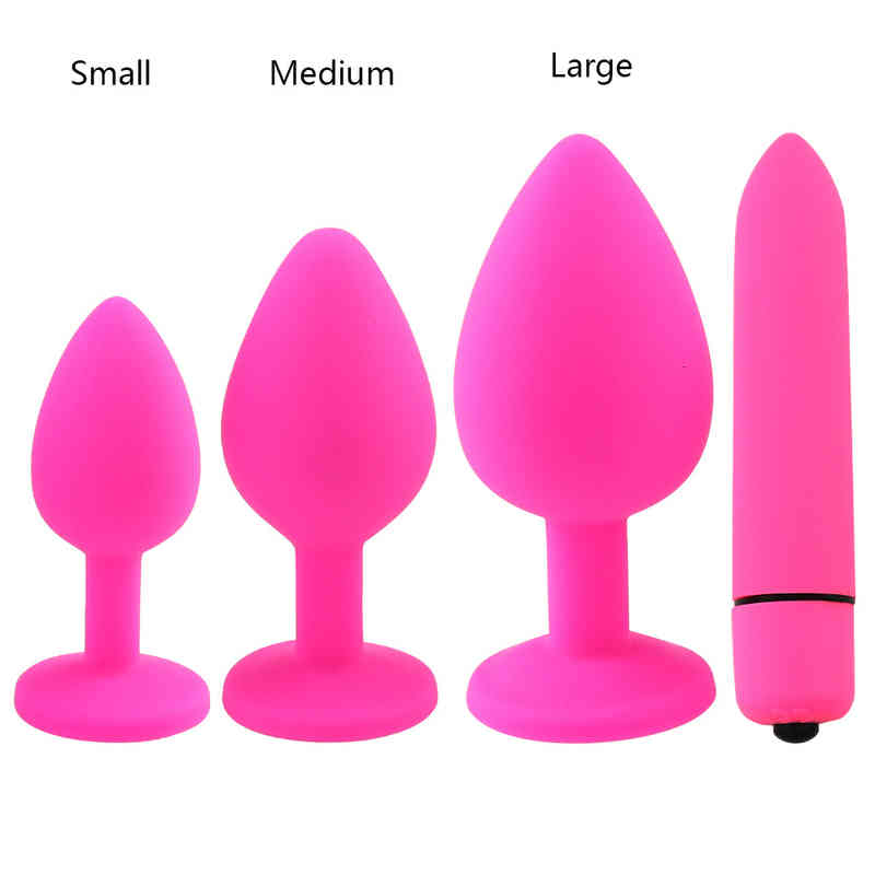Massager Vibrator Sex Toys Penis Cock Soft Silicone Butt Prostate Adult Gay Prod-image-797109408