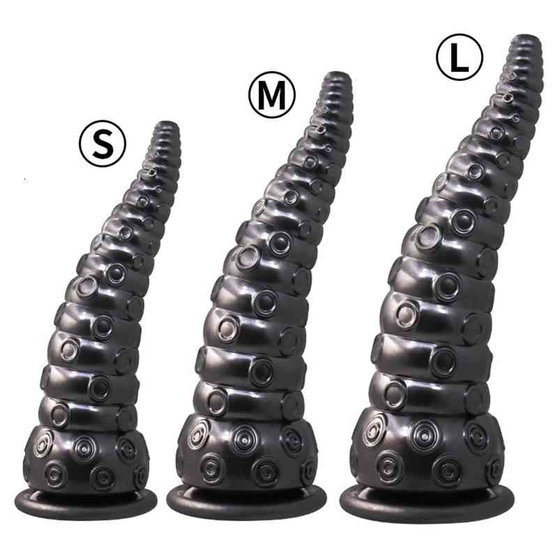 Sex toys Vibrator Massager Octopus Tentacle Sucker Anal Plug Dilator Dildos Butt Stimulator Prostate Toy For Women Men Anus Expander-image-795323035