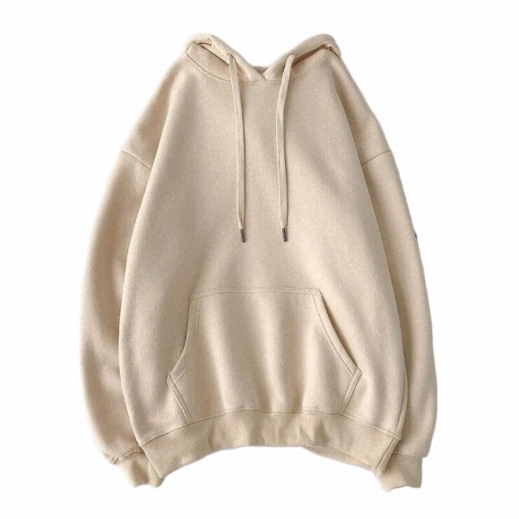 

men's Hoodies & Sweatshirts Woman's Solid 12 Colors Korean Female Hooded Pullovers 2021 Cotton Thicken Warm Oversized Women h30l#, Light blue