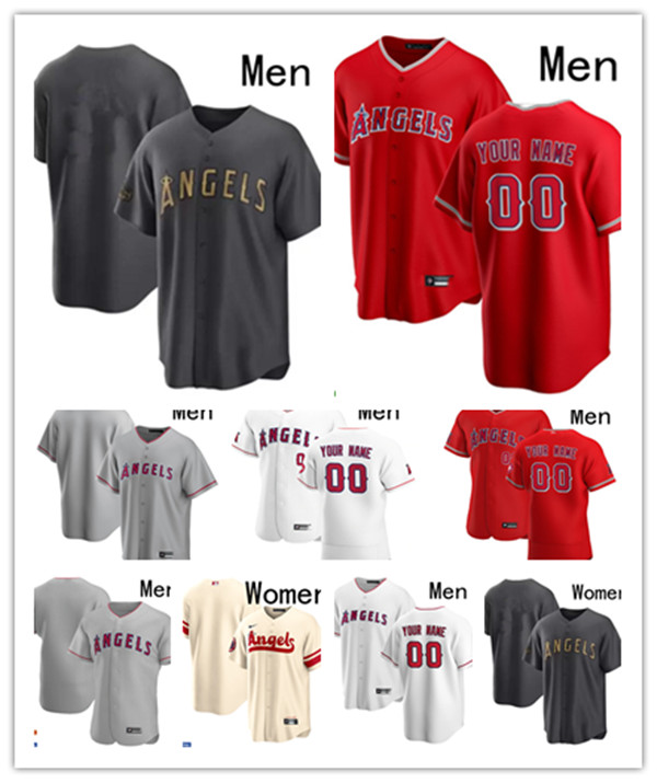 

Baseball Jersey 2022 All-Star Los Angeles''Angels''17 Shohei Ohtani 27 Mike Trout 20 Jared Walsh 16 Brandon Marsh 3 Taylor Ward 4 Andrew Velazquez, Colour