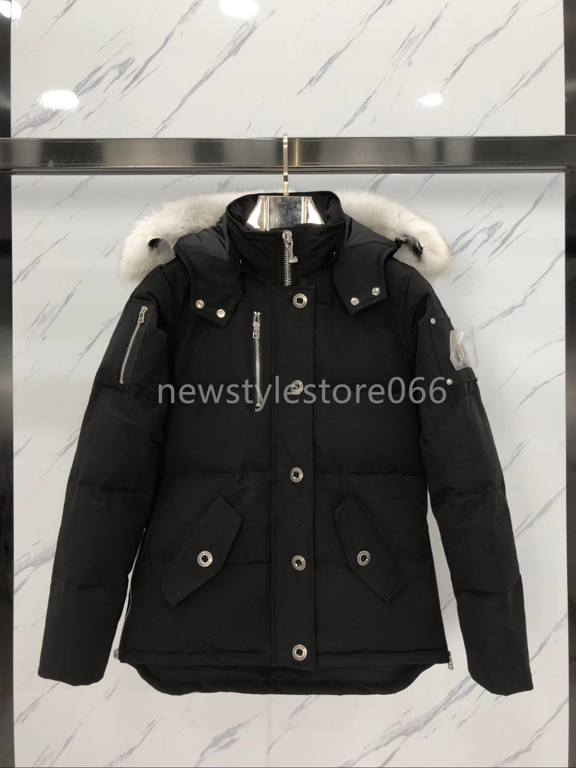 Mens Winter Coats Down Jacket Outdoor White Duck Thick parkas Outerwear Wolf Fur Hooded Jackets Coat Hiver Parka Doudoune homme