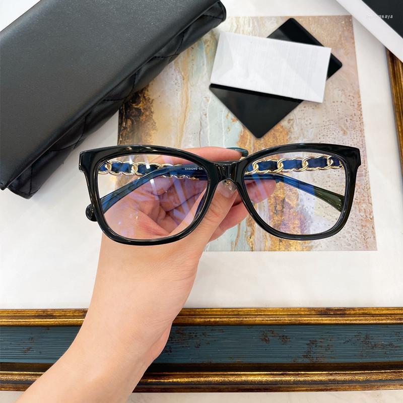 

Sunglasses Frames Anti Blue Light UV Protectio Youth Women CH3429Q Brand Case Optical Prescriptio Frame Gafas Eyeglasses Eyewear Lentes