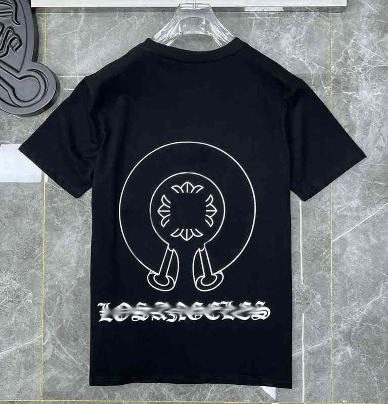 

Men's T-shirts Luxury Classic Mens t Shirts Ch Brand Fashion Men Sanskrit Letter T-shirt Horseshoe Cross Designer Tshirts Man Hip Hop7jf4, 11