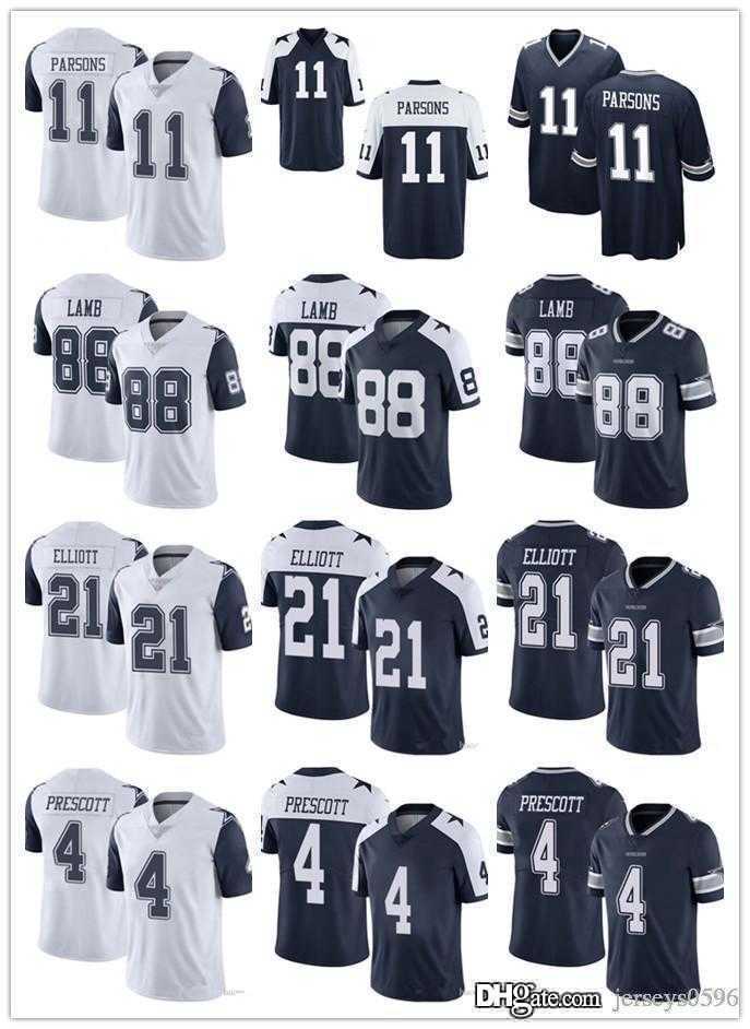 

Jersey Men women youth Dallas''Cowboys''Jersey 4 Dak Prescott 11 Micah Parsons 21 Ezekiel Elliott 88 CeeDee Lamb Football Jerseys navy, Color